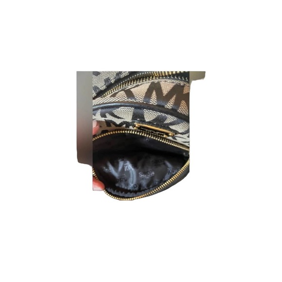 Michael Kors Canvas Signature MK Logo Abbey Mini Backpack with Adjustable Straps - Picture 4 of 4